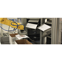Inserting documents into shipping carton