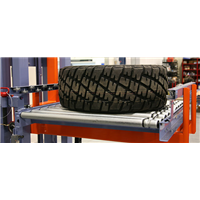 Tire material handling lift