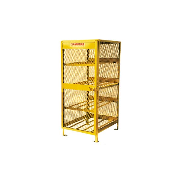 Horizontal Cylinder Storage Cabinet 33 X 38 X 39 Bastian Solutions