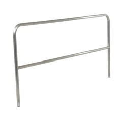 Aluminum Pipe Safety Railing 84 In Long