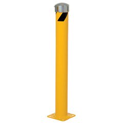 Steel Pipe Bollard W/Slot 42X4.5 Slv Cap