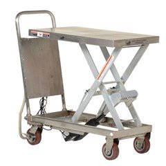 Portable Electric Lift Table - 500 lbs. Capacity - 32 in L x 19.5 in W