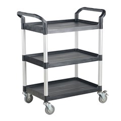 Commercial Cart 33X19 3-Shelf No Panels