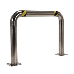 SS HIGH PROFILE RACK GUARD 48 X 36 X 4