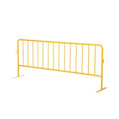 Yellow Barrier W/Flat Feet