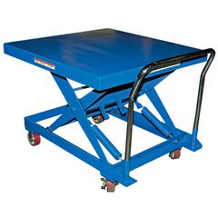 Portable Auto-Leveling Lift Table - 500 lbs. Capacity - 42 in L x 42 in W