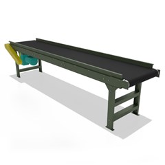 Troughed Bed Belt Conveyor