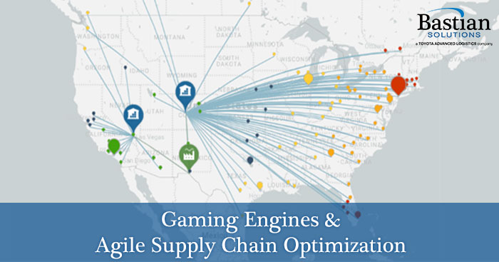 supply chain optimization graphic