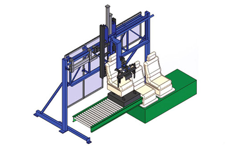 Custom Seat Handling | Custom Automotive Solutions | Bastian Solutions