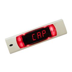 Light Directed Display  - Low Profile, Red Lgt, 4 Digit, 150 mm L