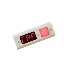 Light Directed Display - Petite, Red Lgt, 3 Digit, 105 mm L