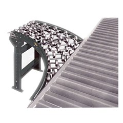 Steel Gravity Skatewheel Spur Conveyor