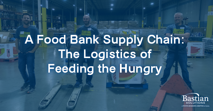 how food banks work - logistics