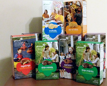 Girl Scout Cookie Sales and Material Handling