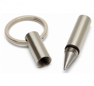 Metal Inkless Micro Pen from ThinkGeek.com