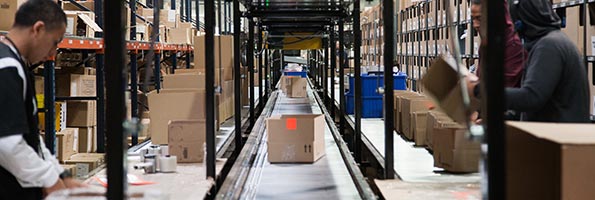 Order fulfillment automation system at Monoprice